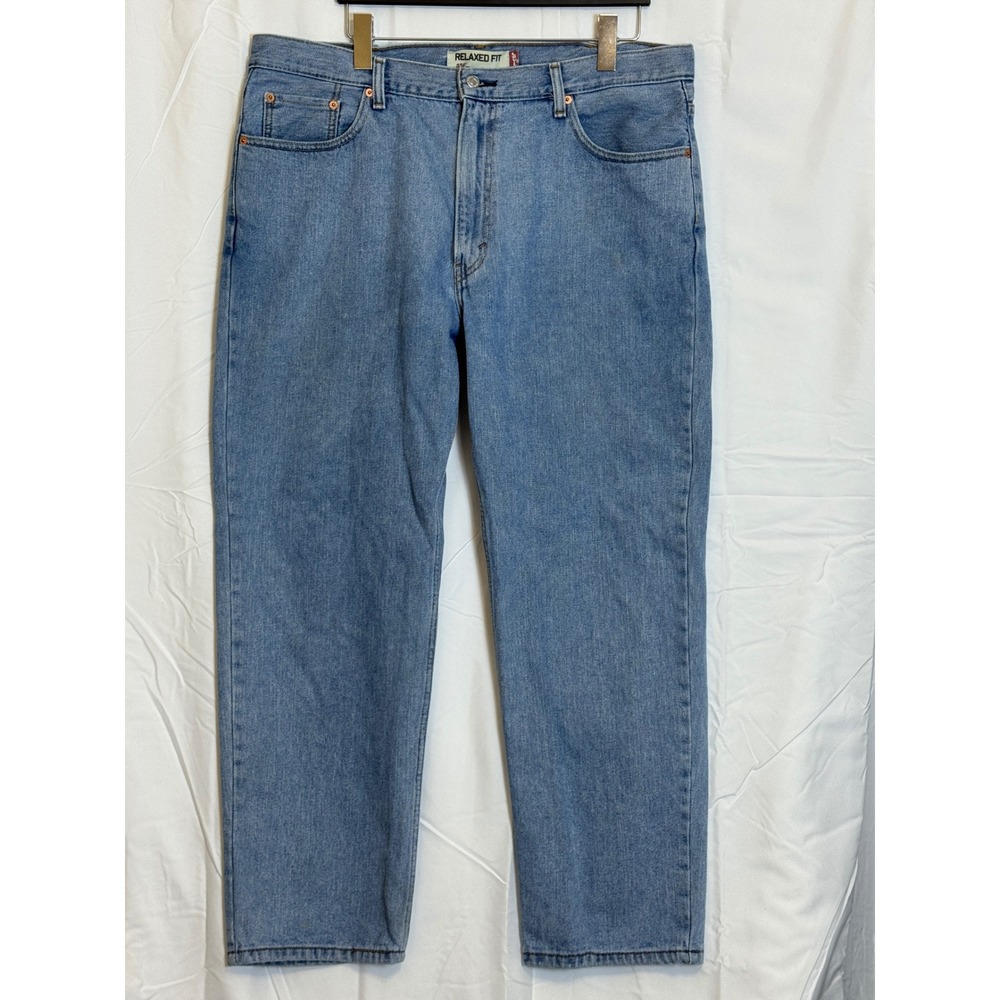 Levi Strauss 550 Relaxed Fit Jeans W40 L30 Blue Denim Mens Casual Everyday